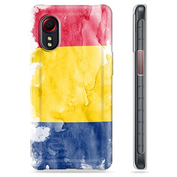 Samsung Galaxy Xcover 5 TPU-skal - Rumänsk Flagga
