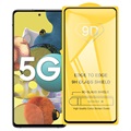 9D Heltäckande Samsung Galaxy A51 5G Härdat Glas Skärmskydd - 9H - Svart