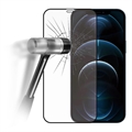 iPhone 12 Pro Max 9D Heltäckande Härdat Glas Skärmskydd - 9H - Svart Kant