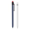 AHASTYLE PT80-1-K för Apple Pencil 2:a generationens styluspenna Silikonhölje Skydd mot fall - Midnattsblå