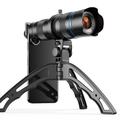 APEXEL HD metall 20-40x zoom teleskop teleobjektiv monokulär telefonkameraobjektiv för iPhone Samsung Huawei