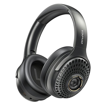 AWEI AT30 trådlösa hörlurar – Bluetooth 6.0, Hi-Fi-ljud, FM-radio, AUX