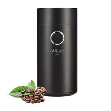 Adler AD 4446bs Kaffekvarn - 150W - Svart