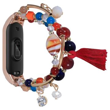 Agate Beads Series Xiaomi Mi Smart Band 7 Rem - Färgrik