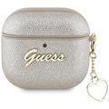 AirPods 4 Guess Metallic Script Charmfodral - Guld