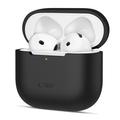 AirPods 4 Tech-Protect silikonfodral - svart