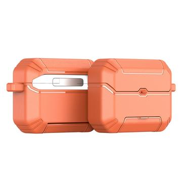 AirPods Pro 3 Dux Ducis Pecs Fodral med stativ och krok i legering - Orange