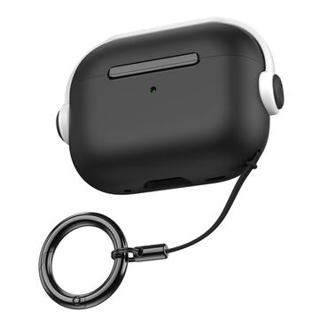 AirPods Pro/AirPods Pro 2 AhaStyle WG109 Hybridfodral - Vit / Svart