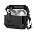Airpods Pro 3 Tech-Protect Carbonox-fodral - Svart