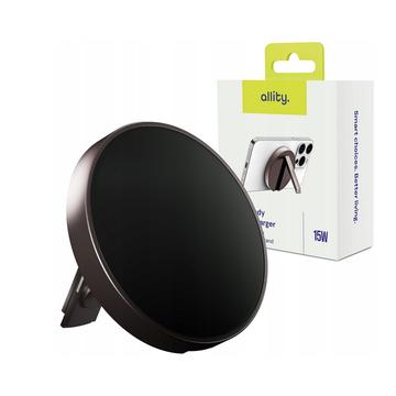 Allity AWC-210 2-i-1 15W trådlös laddare - grafit