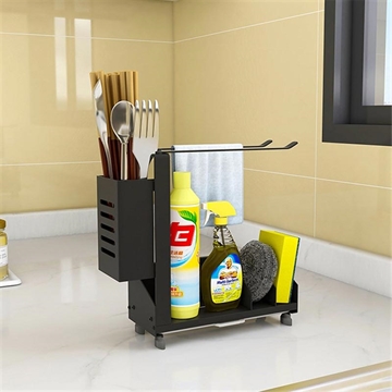 Köksställ i aluminium med avrinningsbricka