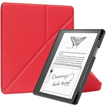 Amazon Kindle Scribe Origami Stand Foliofodral - Röd