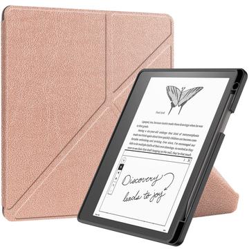 Amazon Kindle Scribe Origami Stand Foliofodral - Roséguld