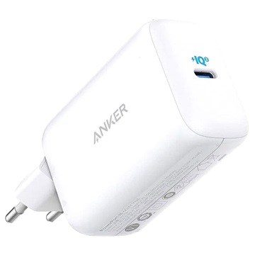 Anker PowerPort III Pod 65W USB-C Väggladdare - EU/UK/US - Vit