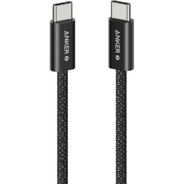 Anker Zolo USB-C till USB-C-kabel 240W - 1m - Svart