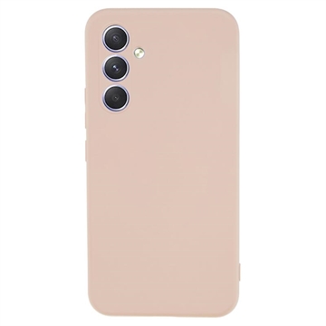 Samsung Galaxy A54 5G Anti-Fingeravtryck Matt TPU Skal - Rosa