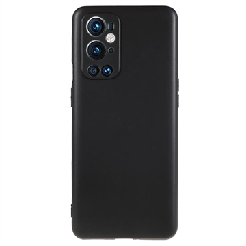 Anti-Fingeravtryck Matt OnePlus 9 Pro TPU-skal - Svart