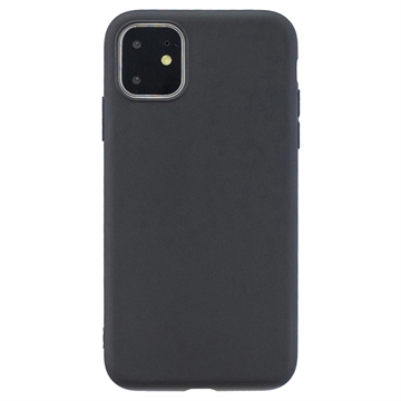 Anti-Fingeravtryck Matt iPhone 11 Pro Max TPU-skal - Svart