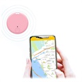 Anti-Lost Smart GPS Tracker / Bluetooth-spårare Y02 - Rosa