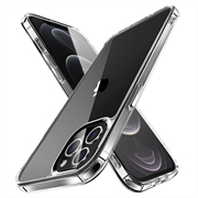 iPhone 12 Pro Max Anti-Shock Hybrid Skal - Genomskinlig
