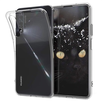 Anti-Halk Huawei Nova 5T, Honor 20/20S TPU-skal - Genomskinlig