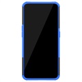 Anti-Slip Samsung Galaxy A80 Hybrid Skal - Blå / Svart