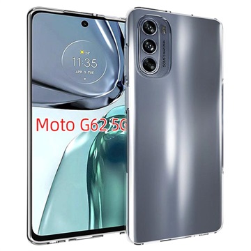 Anti-Halk Motorola Moto G62 5G TPU-skal - Genomskinlig