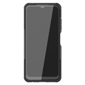 Anti-Slip Samsung Galaxy A22 5G, Galaxy F42 5G Hybrid Skal - Svart
