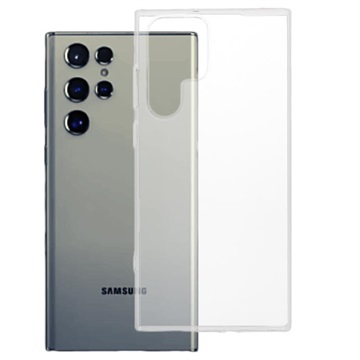 Samsung Galaxy S22 Ultra 5G Drop Resistant Crystal TPU-skal - Genomskinlig
