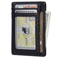 Antimagnetisk RFID Plånbok / Korthållare - Kolfiber