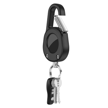 Apple AirTag 1/2 Clip-And-Go-fodral med karbinhake