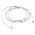 Apple Lightning till USB-C Kabel MKQ42ZM/A - 2m (Öppen Förpackning - Utmärkt) - Vit