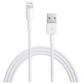 Apple MD818ZM/A Lightning / USB kabel - iPhone, iPad, iPod - vit - 1m