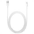 Apple MD819ZM/A Lightning / USB kabel - iPhone, iPad, iPod - vit - 2m