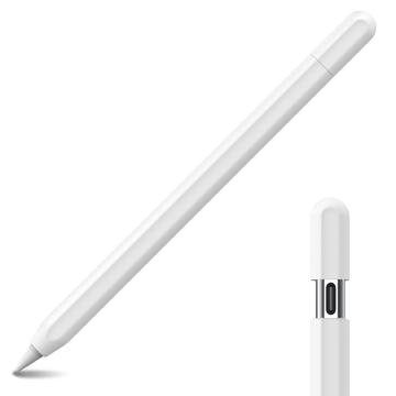 Apple Pencil (USB-C) Ahastyle PT65-3 silikonfodral - vit