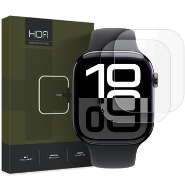 Apple Watch Series 11/10 Hofi HydroFlex Pro+ Hydrogel-skärmskydd - 46mm - 2 st. - Klar