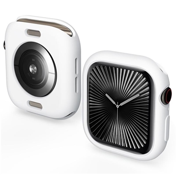 Apple Watch Series 11/10 Silikonskal - 46mm - Vit