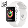 Apple Watch Series 3 LTE MQKT2ZD/A - Aluminium, Sportband, 42mm, 16GB - Guld/Sandrosa