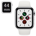 Apple Watch Series 5 LTE MWWF2FD/A - Rostfritt Stål, Sportband, 44mm - Silver