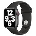 Apple Watch Series Ultra 2/Ultra/9/8/SE (2022)/7/SE/6/5/4/3/2/1 Lippa silikonarmband - 49mm/45mm/44mm/42mm - Svart