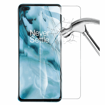 OnePlus Nord Härdat Glas Skärmskydd - 9H - Genomskinlig