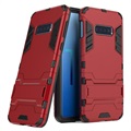 Armor Series Samsung Galaxy S10e Hybrid Skal med Stativ - Röd
