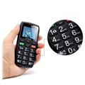 Artfone C1 Mobiltelefon för Äldre med SOS - Dual SIM