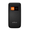 Artfone CF241A Flip Mobiltelefon för Äldre