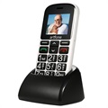 Artfone CS188 Mobiltelefon för Äldre - Dual SIM, SOS - Vit