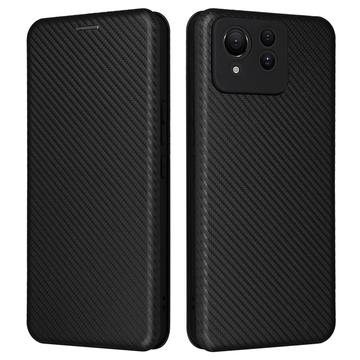 Asus Zenfone 11 Ultra Flipfodral - Kolfiber