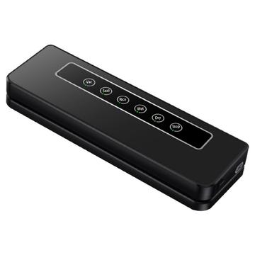 Automatisk vakuumförseglare för livsmedel med 30 påsar - 65kPa - Svart