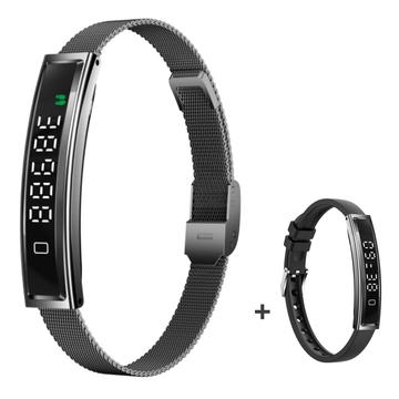 B3 Smart Armband / Fitness Tracker med två remmar