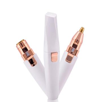 BZ-202 2-i-1 ögonbryns- och ansiktshårborttagare - vit