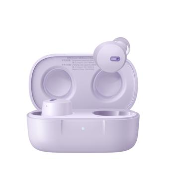 Baseus Bowie E18 True Wireless-hörlurar med ENC brusreducering - stjärnlila